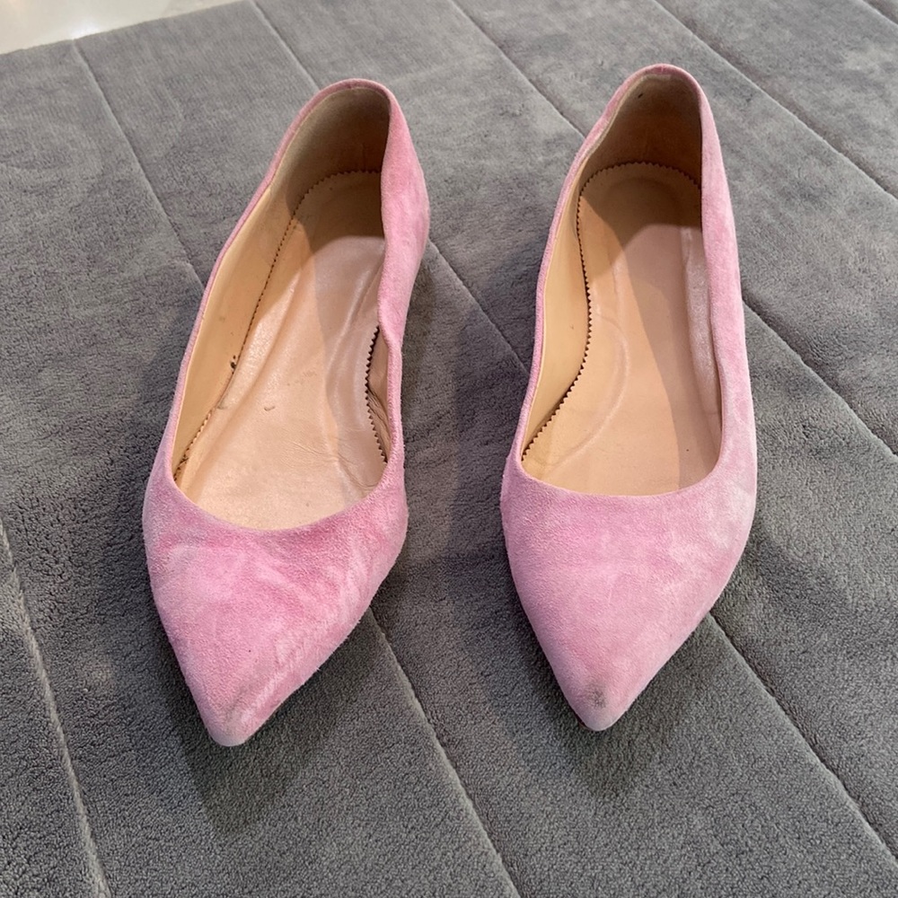 j Crew size 6 pink flats